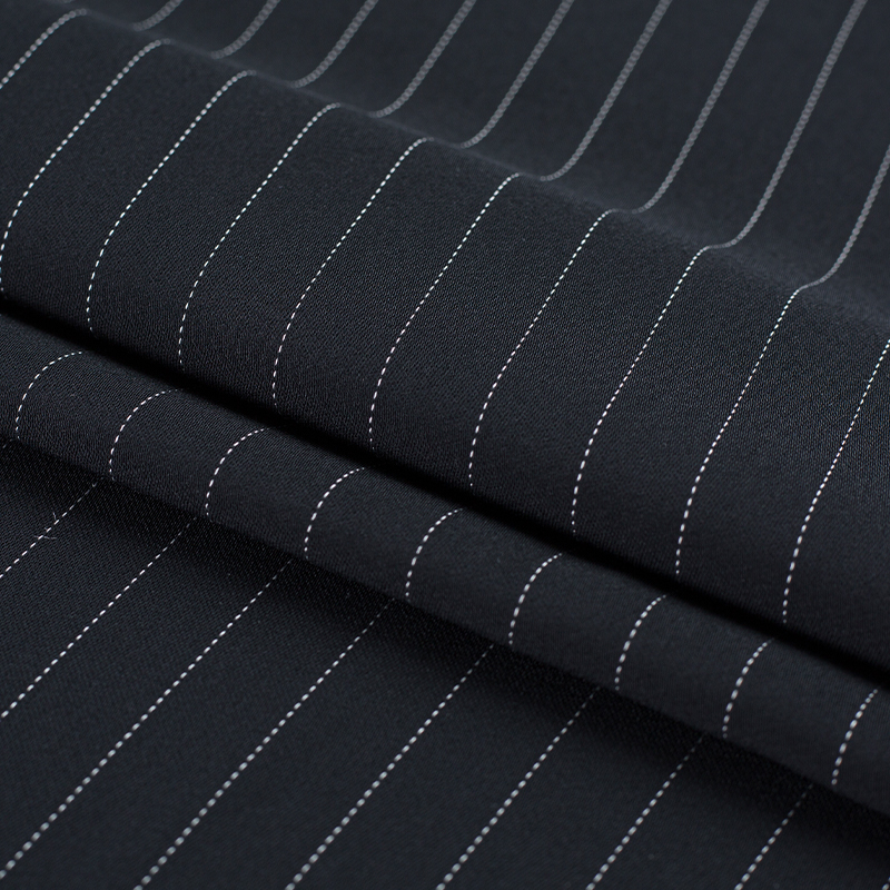 DS52(HY129) 236GSM 99%P 1% Rayon CEY Rayon Stripe CEY szövetek