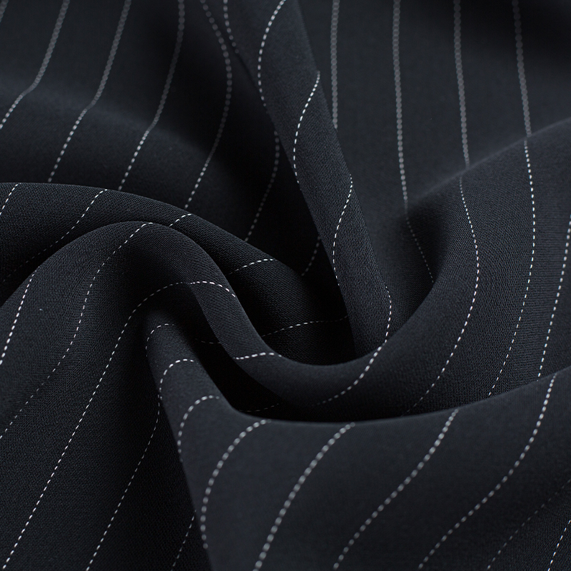 DS52(HY129) 236GSM 99%P 1% Rayon CEY Rayon Stripe CEY szövetek
